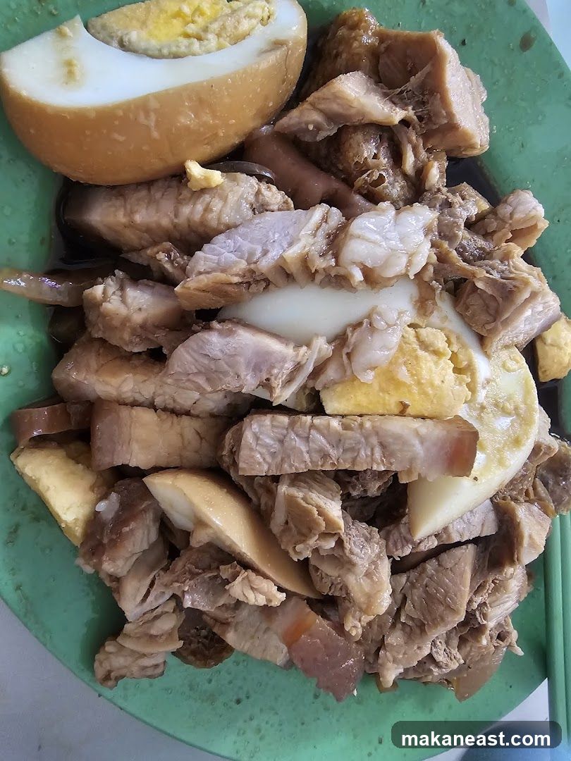 Braised Pork and Egg Dish