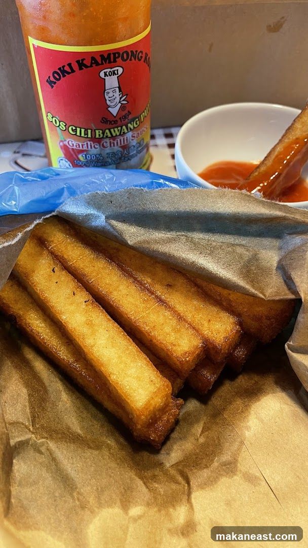 French Fries with Chili Sauce