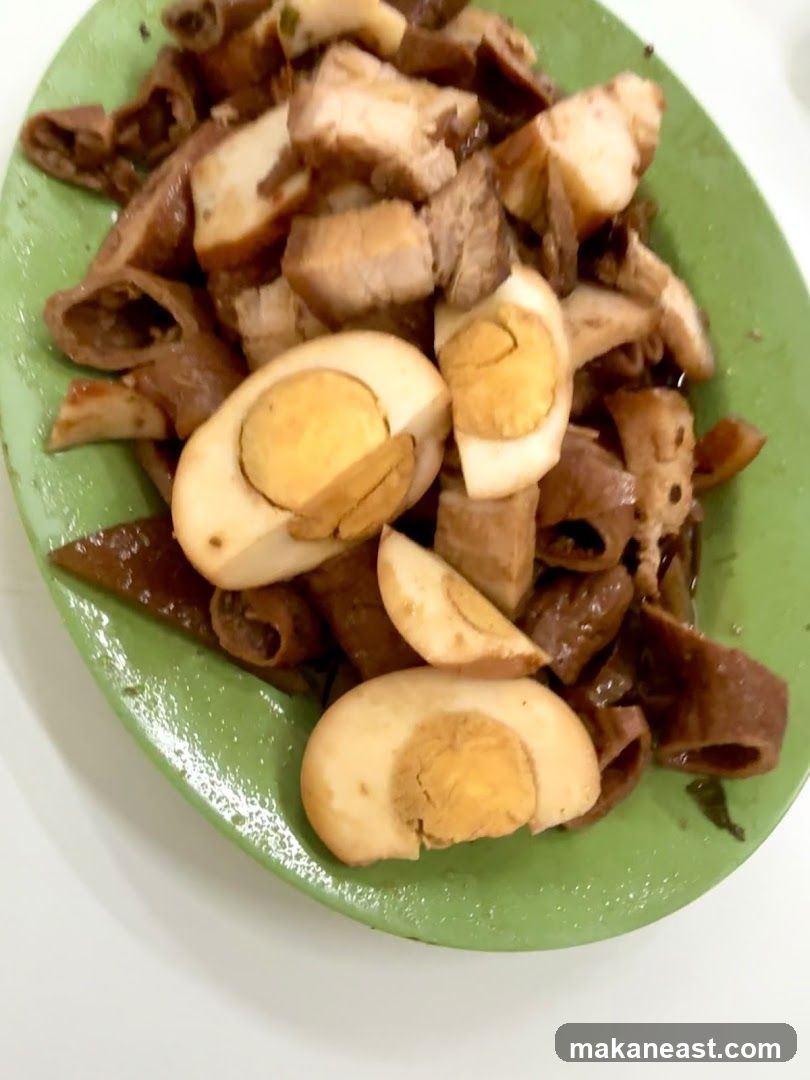 Braised Pork Belly and Eggs