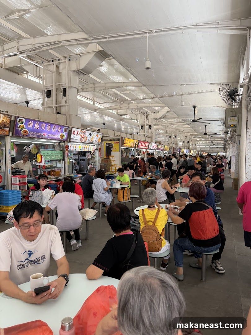 Busy Food Court
