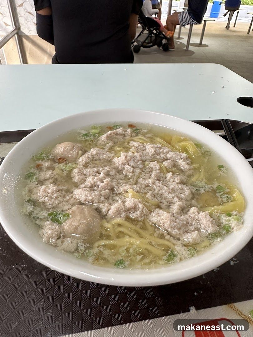 Minced Pork Noodles