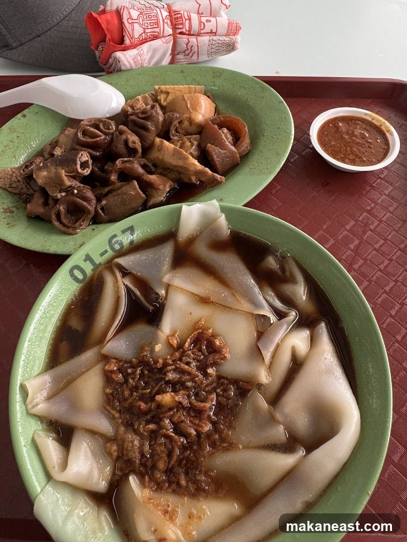 Braised Intestines and Noodles