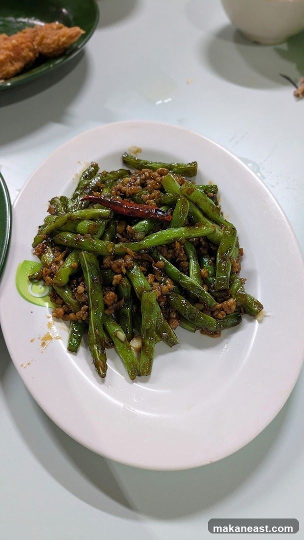 Stir-fried Green Beans with Minced Meat