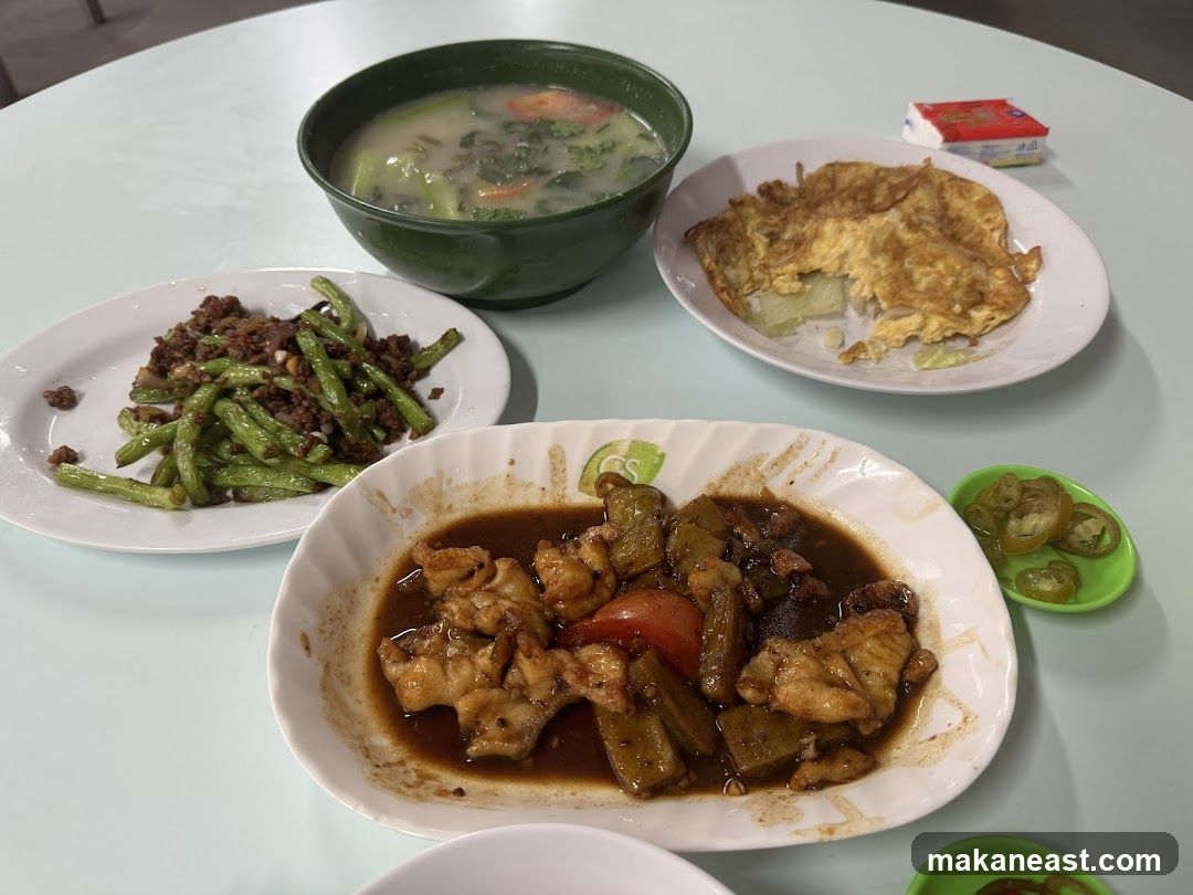 Table with food