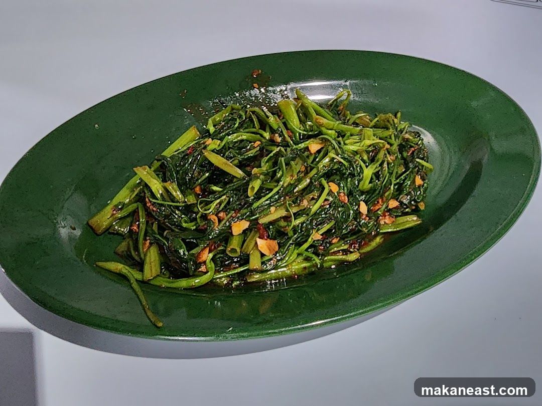 Stir-fried Water Spinach