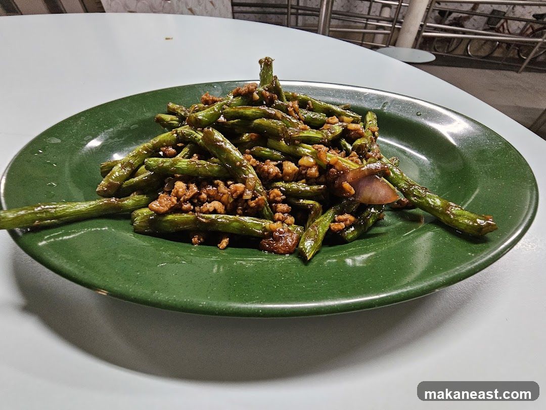 Stir-fried Green Beans with Minced Meat