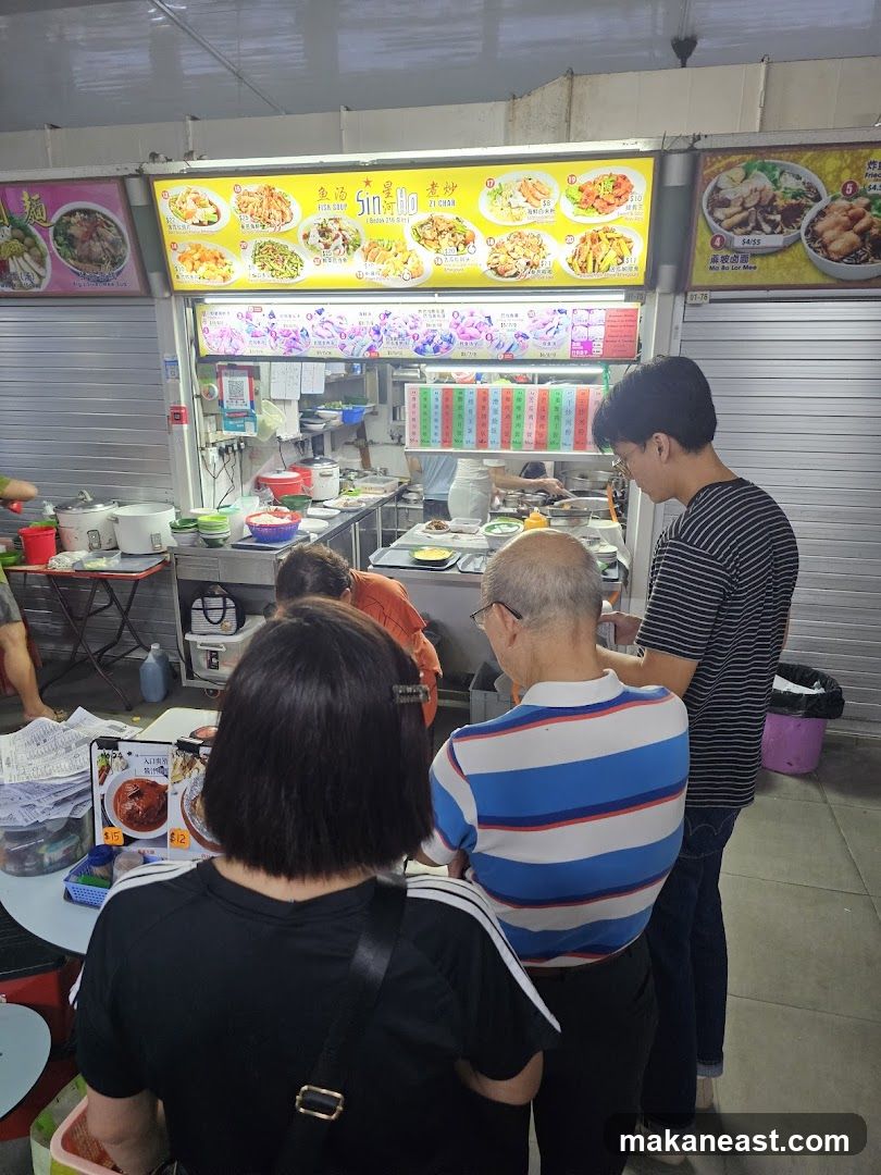 Food Stall with Menu