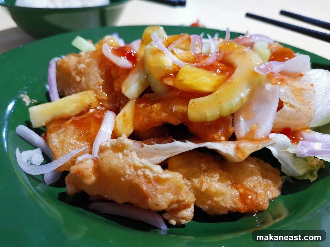 Fried Tofu Salad