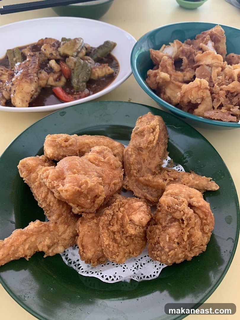 Fried Chicken and Stir-fry