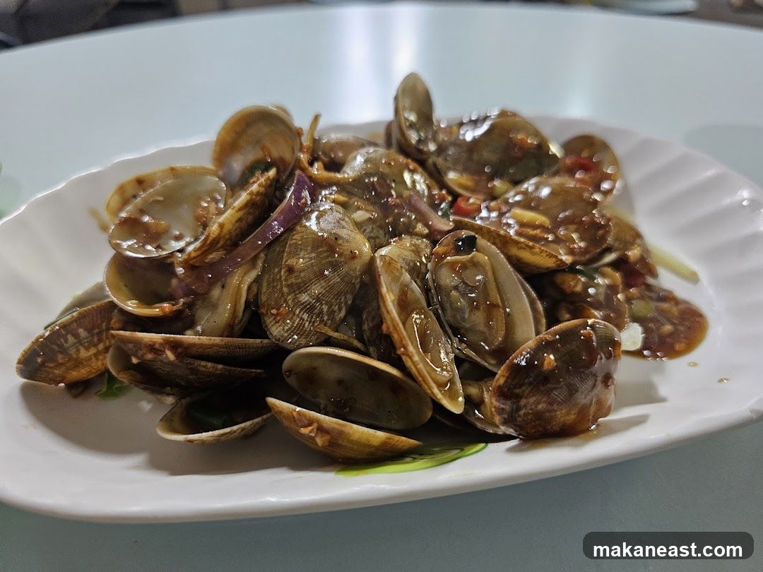 Stir-fried Clams