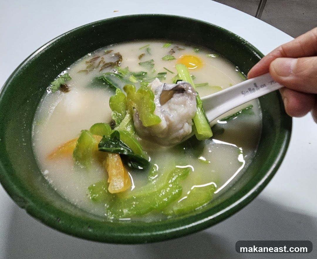 Fish Soup with Bitter Gourd