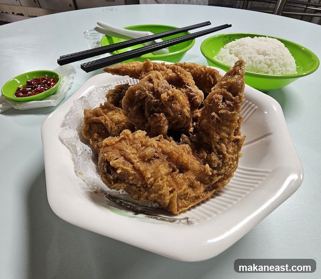 Fried Chicken with Rice