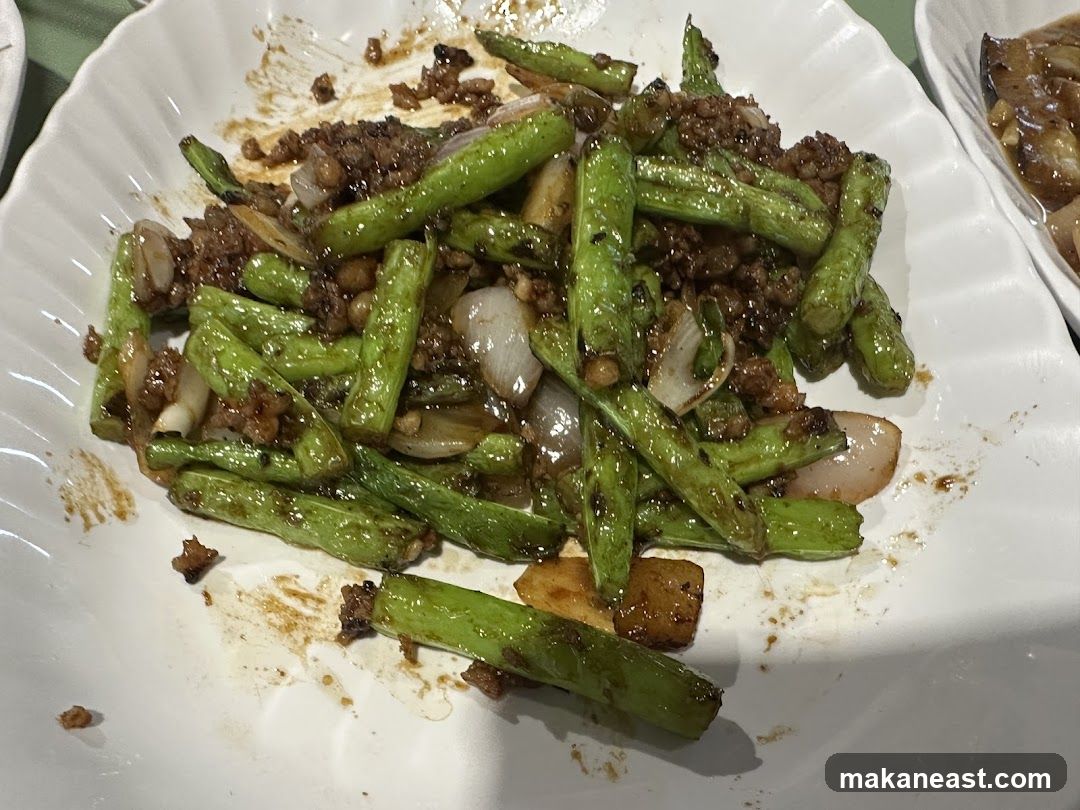 Stir-fried Green Beans with Minced Meat