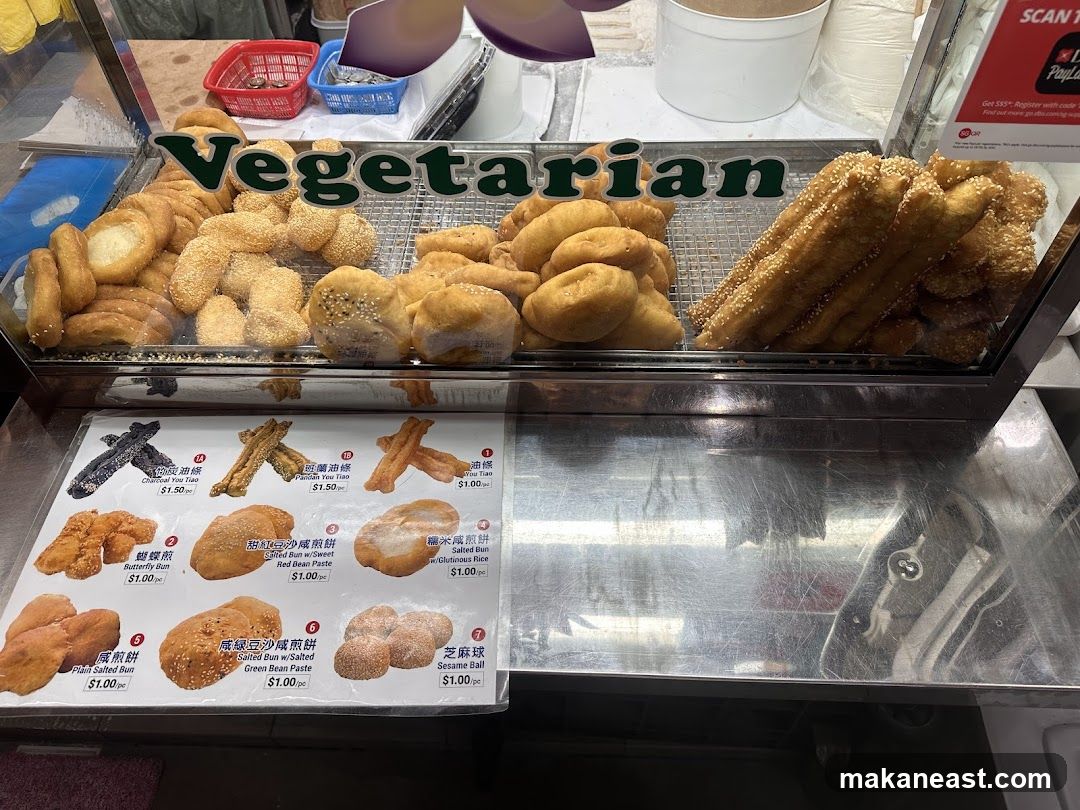 Vegetarian Fried Dough Pastries