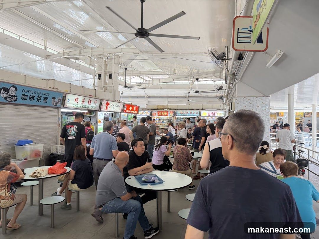 Busy Food Court