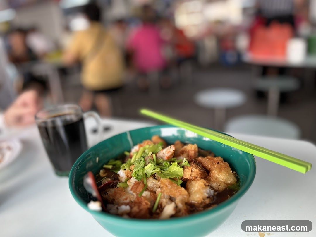 Bowl of noodles with a drink