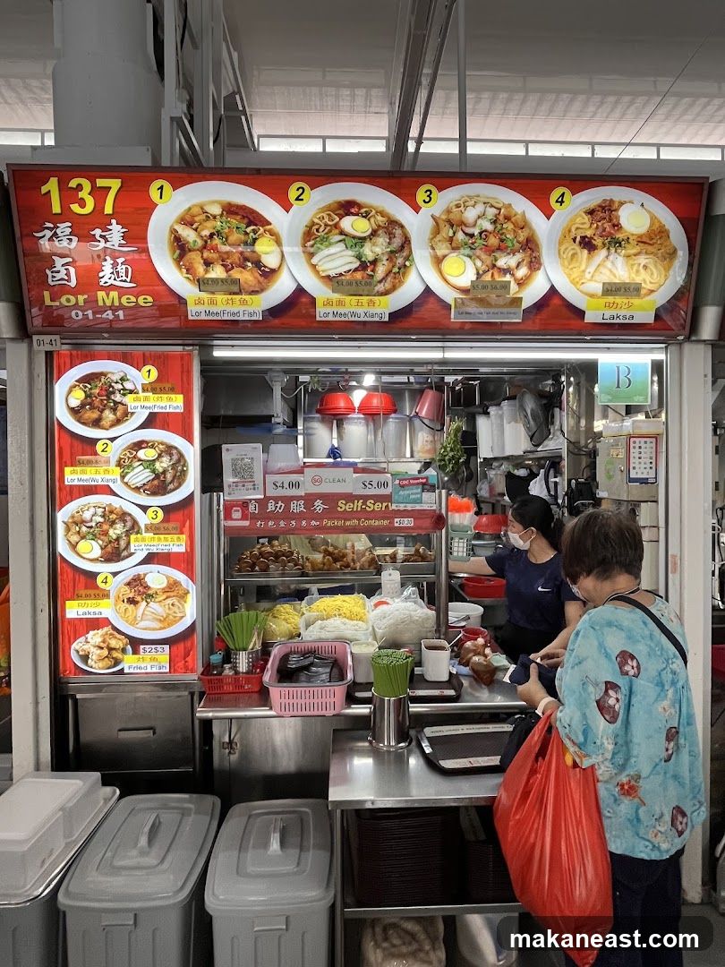 Food Stall with Menu