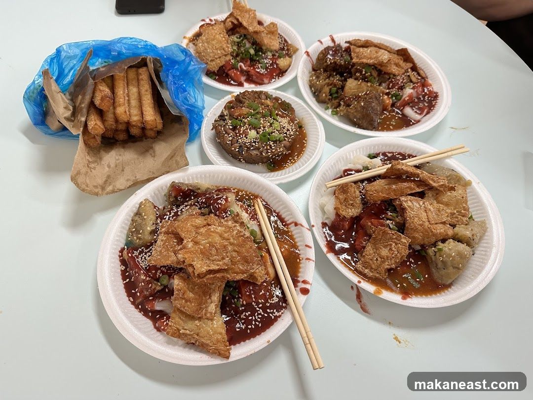 Assorted Fried Snacks and Dishes