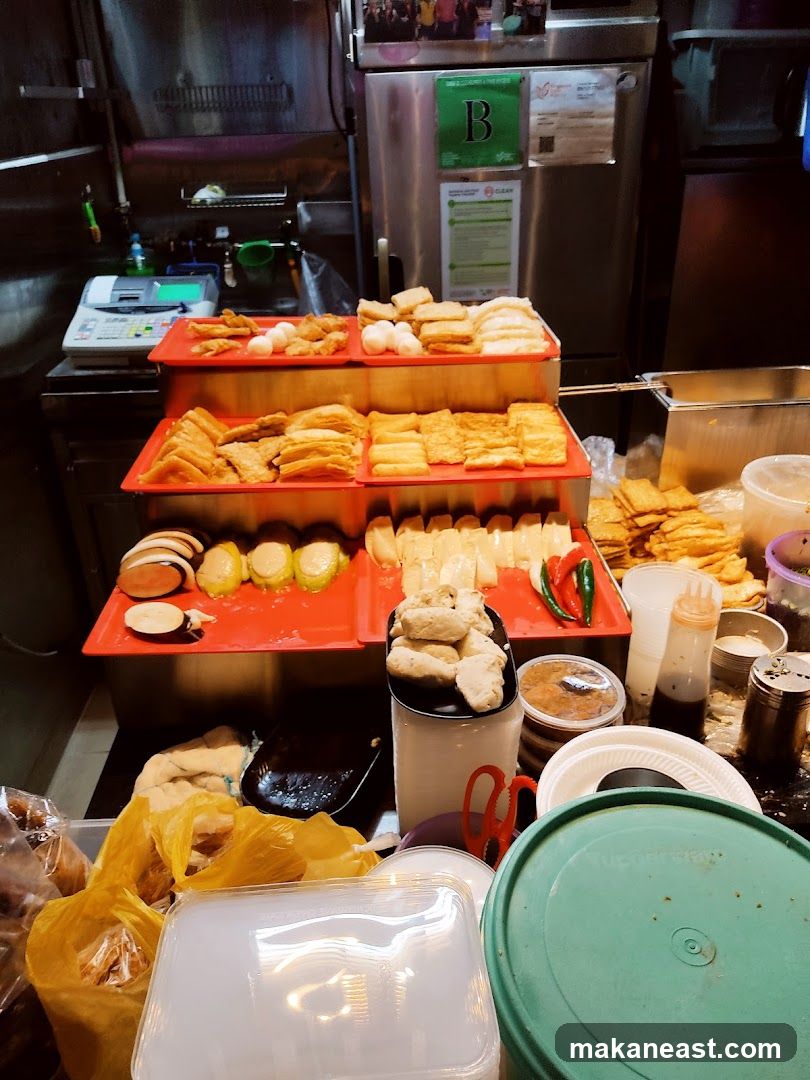 Food Stall Display