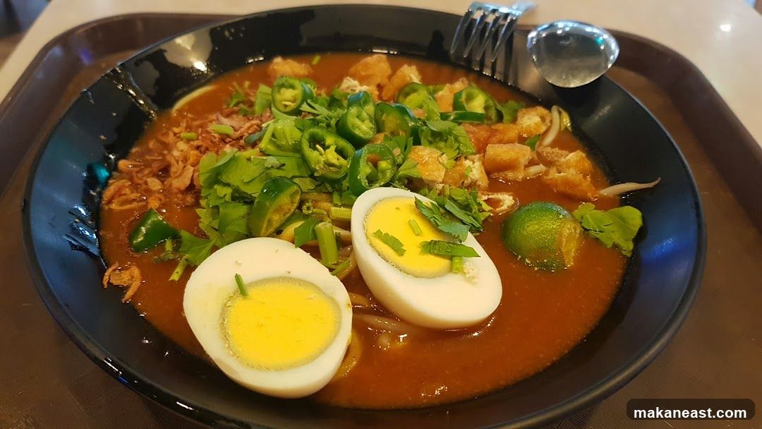 Noodle Soup with Hard-Boiled Eggs