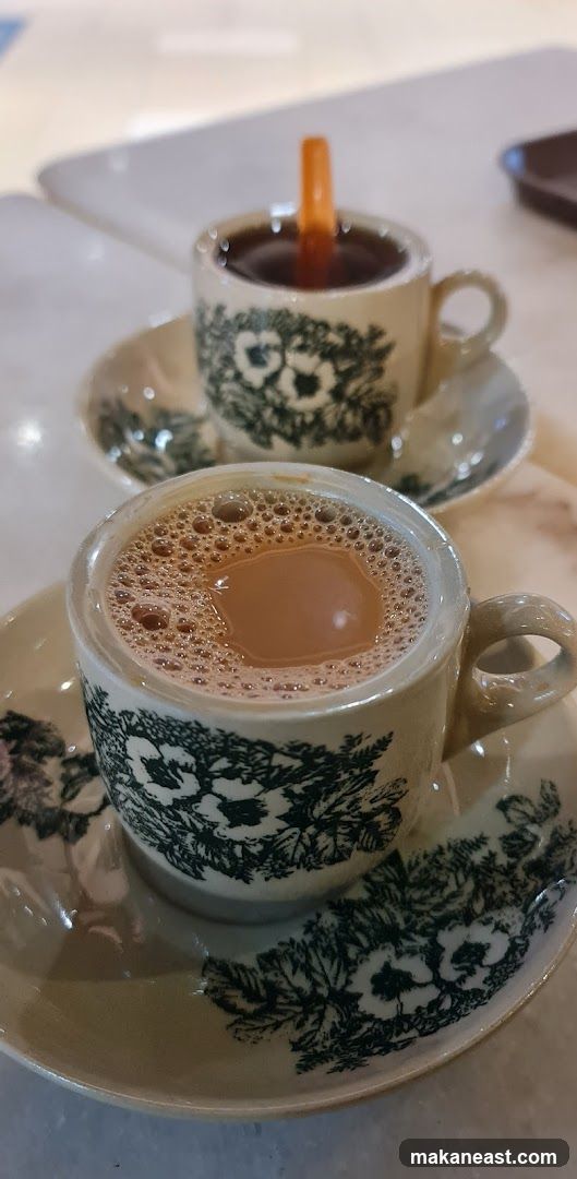 Two cups of coffee
