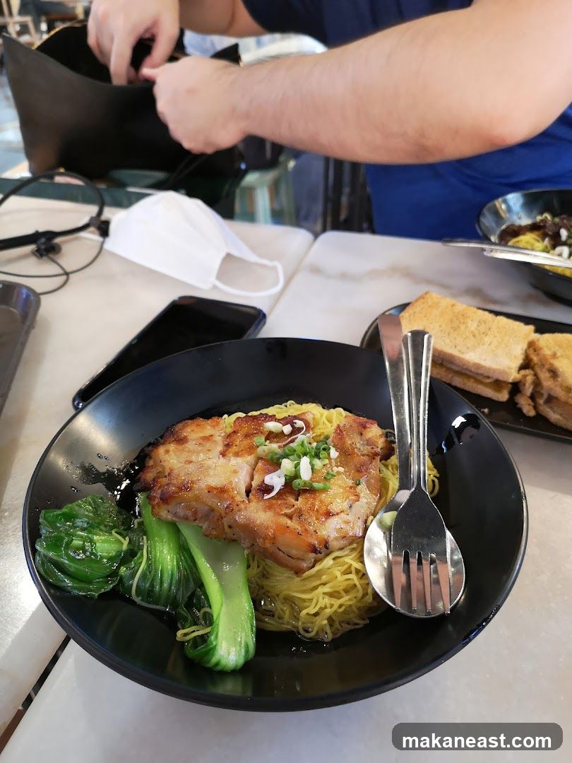 Noodles with Grilled Chicken