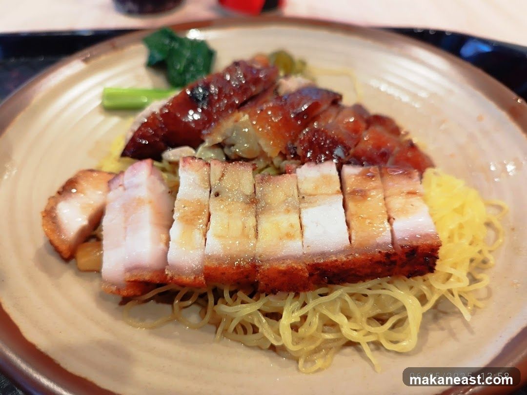 Roast Pork and Duck Noodles