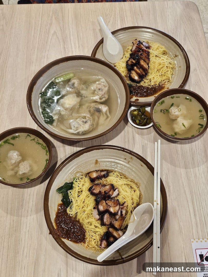 Noodles with Char Siu and Wontons