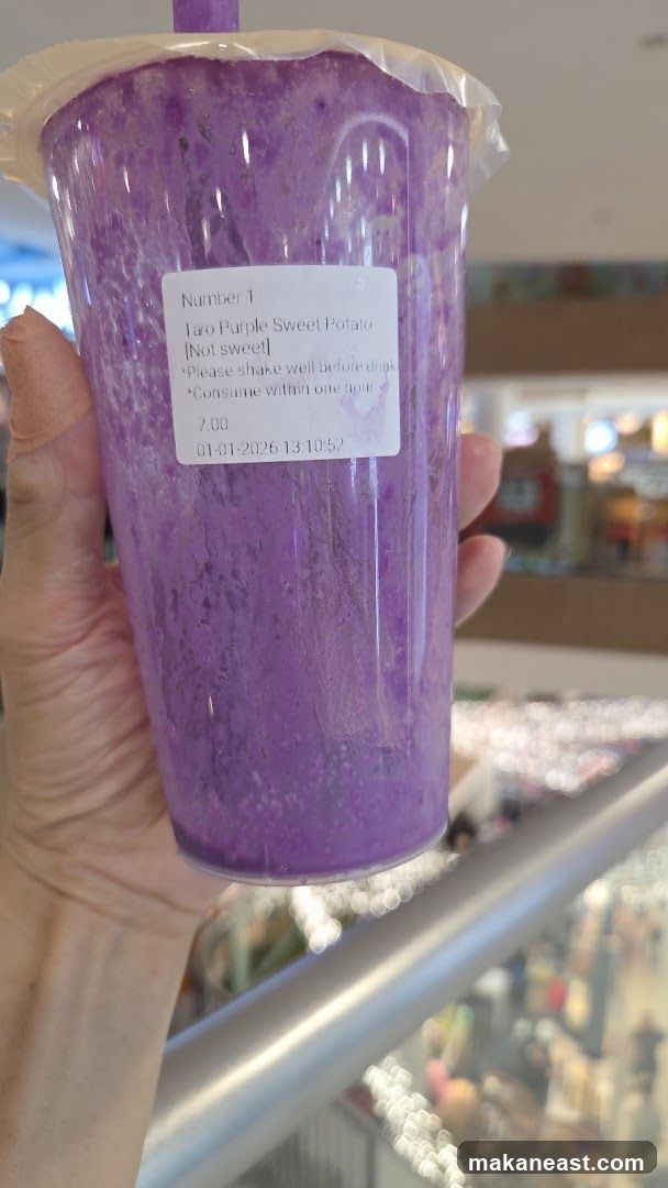 Taro Purple Sweet Potato Drink