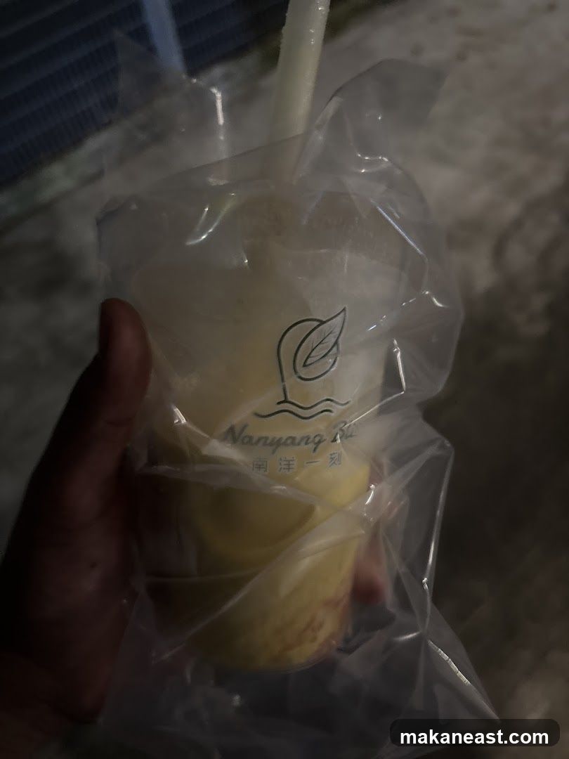 Beverage in Plastic Bag