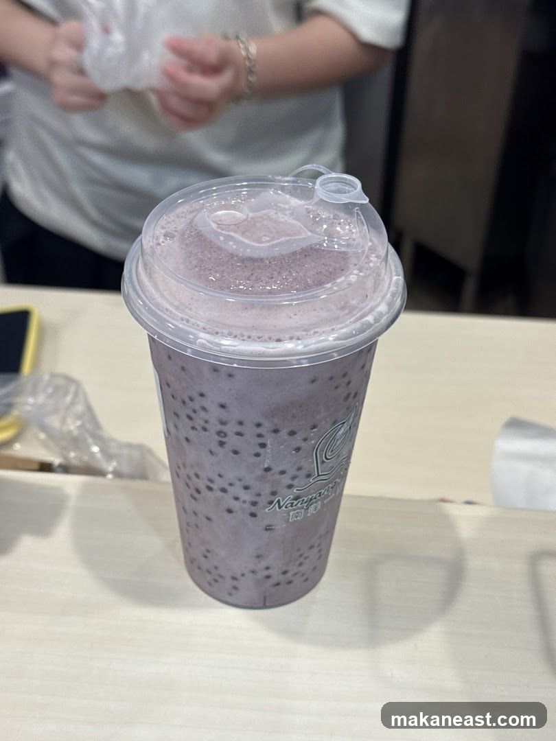 Purple Drink with Seeds