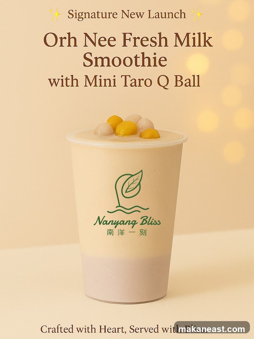 Orh Nee Fresh Milk Smoothie