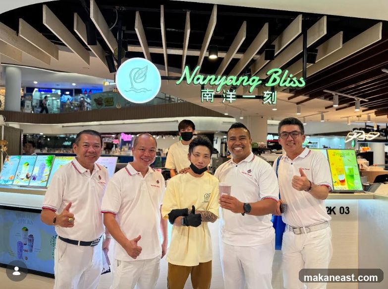 Group Posing at Nanyang Bliss