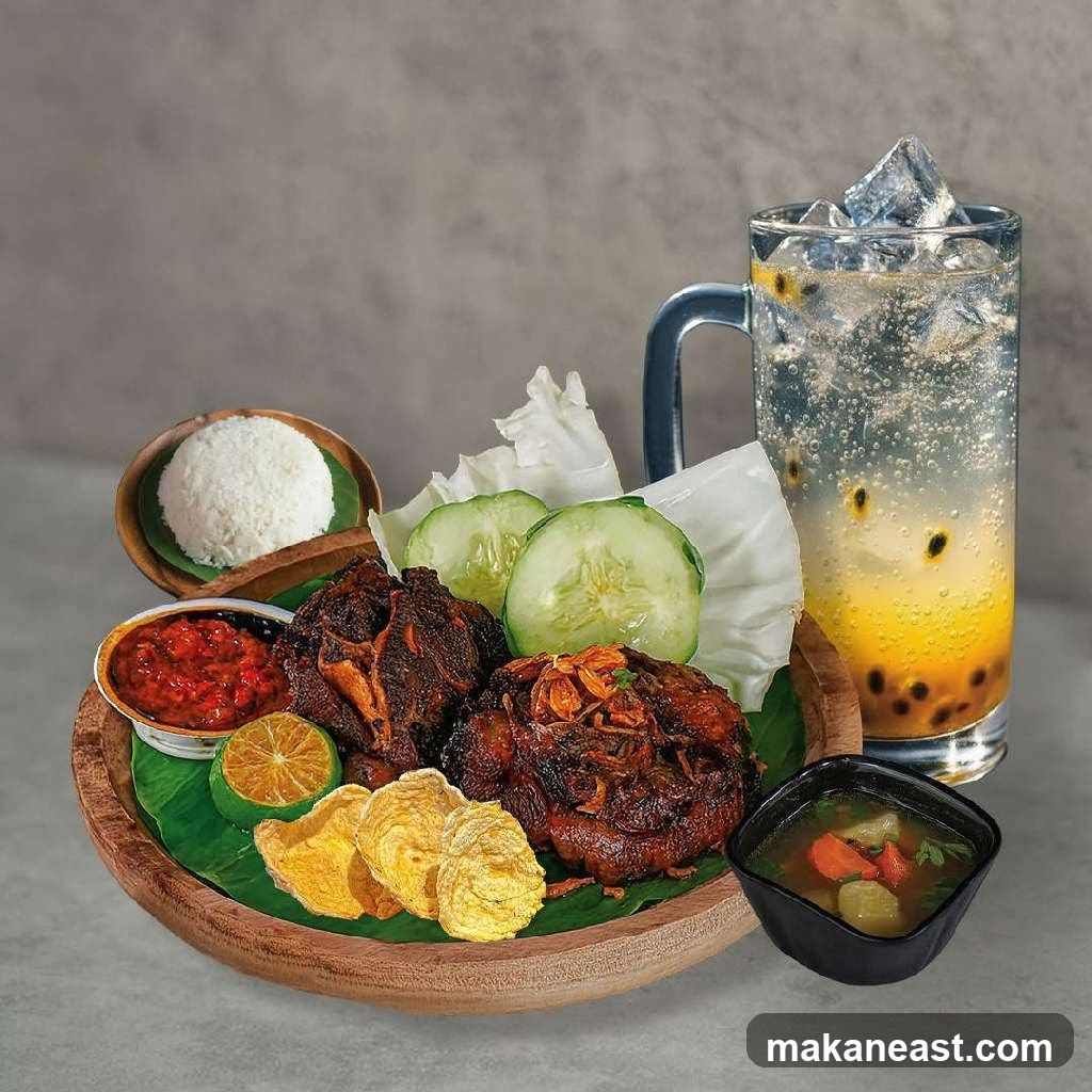 Fried Chicken Platter with Drink