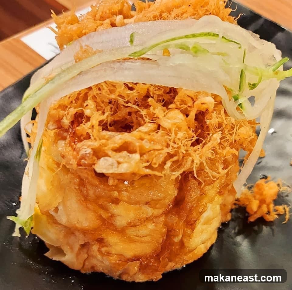 Crispy Fried Dish with Shredded Topping