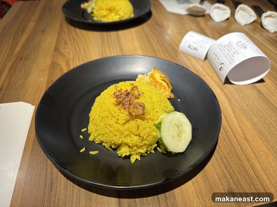 Yellow Rice Dish