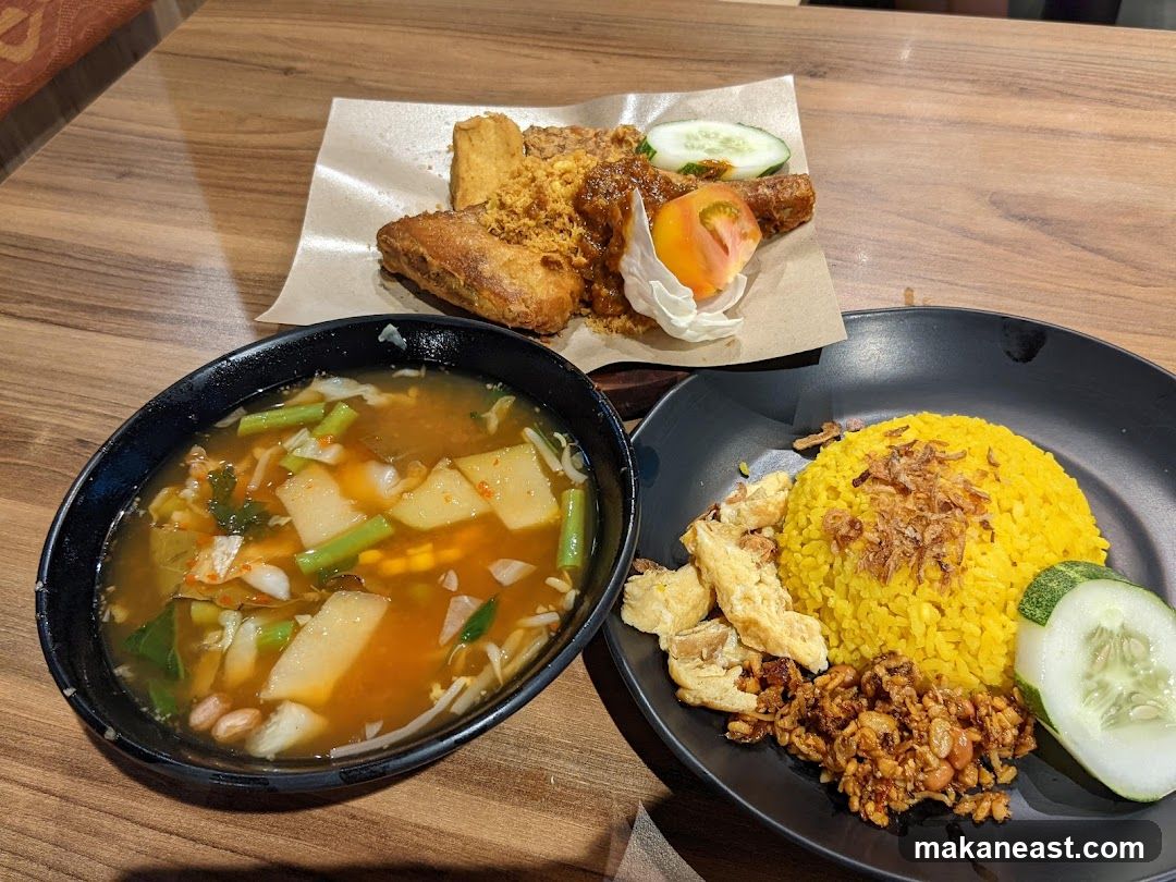 Indonesian Food Platter