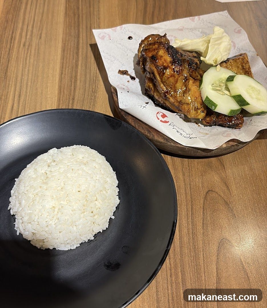 Grilled Chicken with Rice