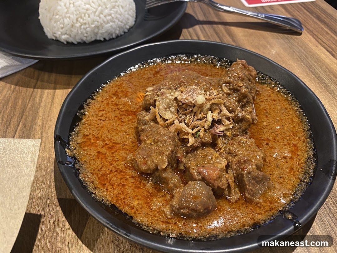 Beef Rendang with Rice