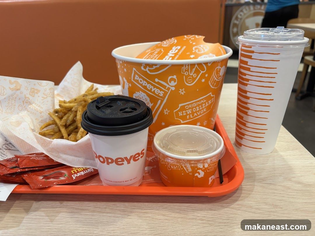 Popeyes Meal