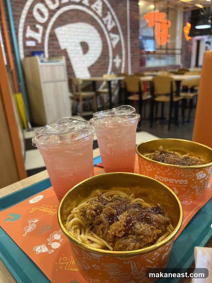 Popeyes Louisiana Chicken Meal