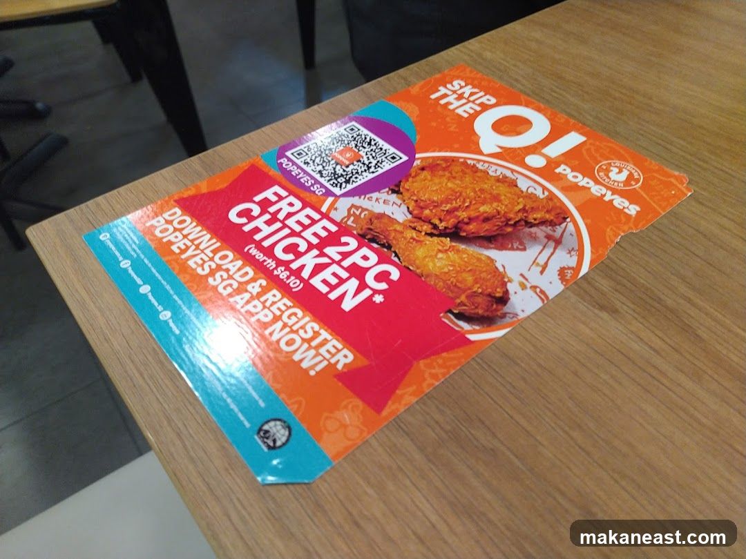 Popeyes Free Chicken Promotion