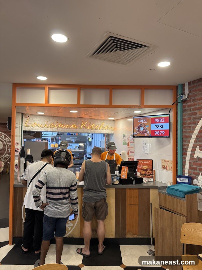Fast Food Counter