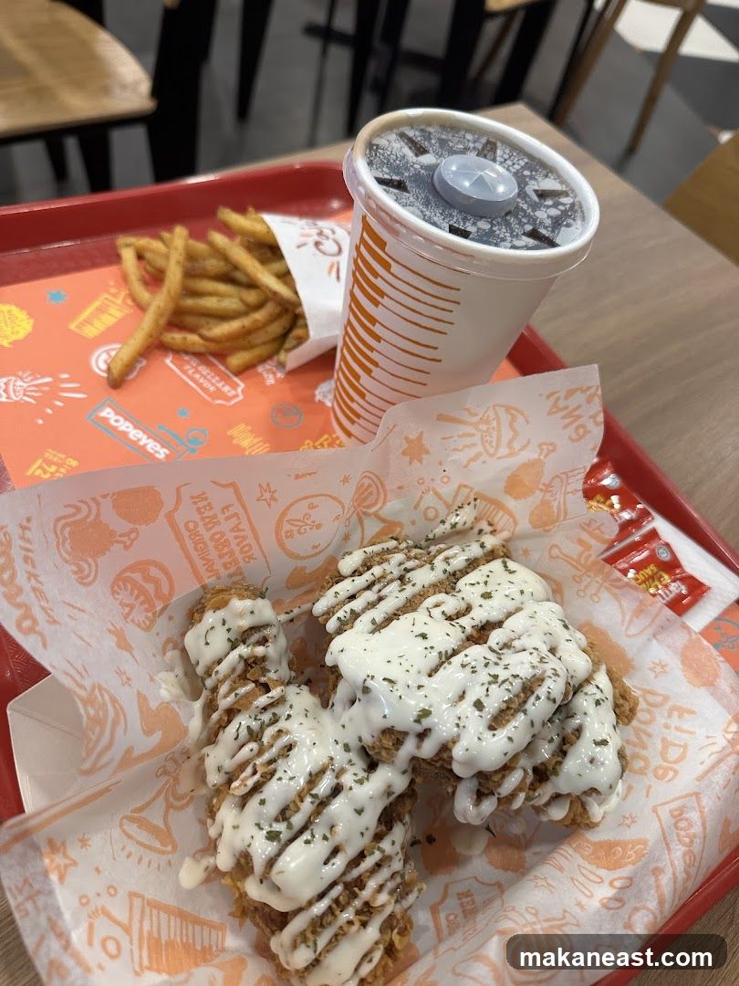 Popeyes Chicken Meal