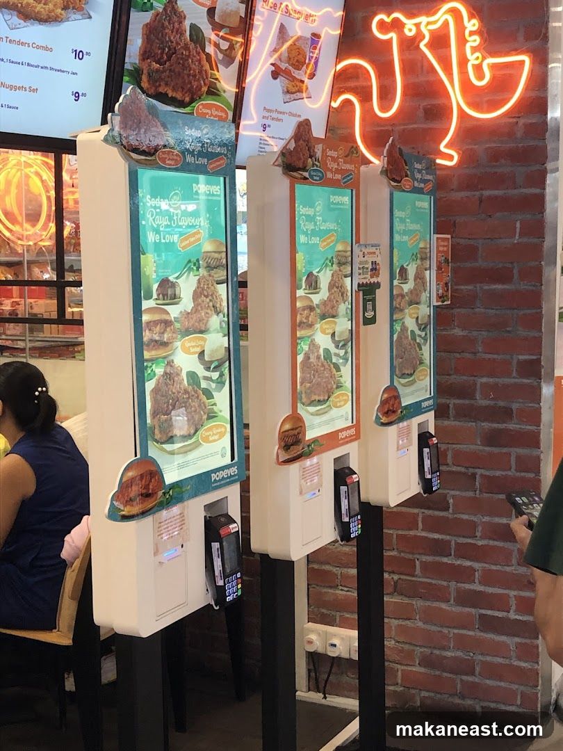 Popeyes Self-Order Kiosks