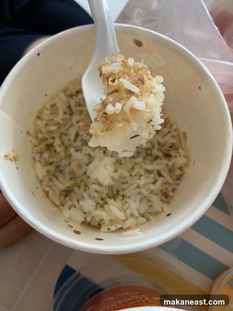 Rice in a bowl