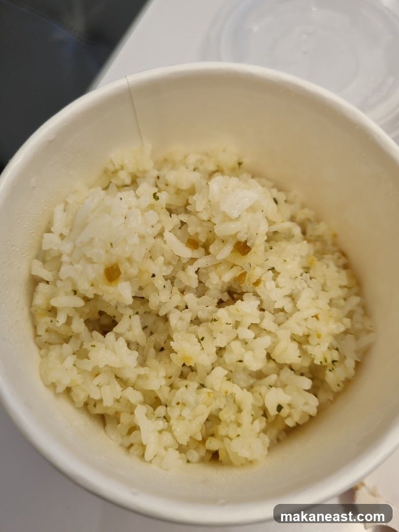 Rice in a Container