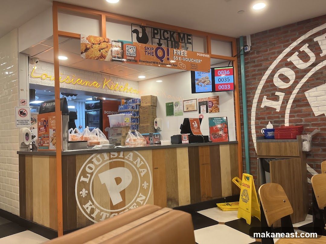 Popeyes Louisiana Kitchen Counter