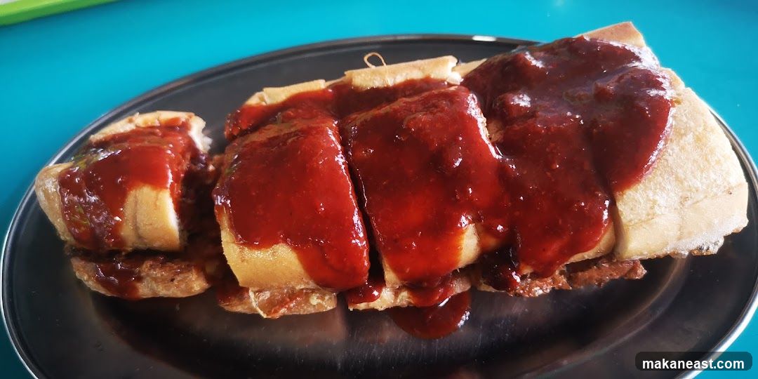 Sandwich with Red Sauce