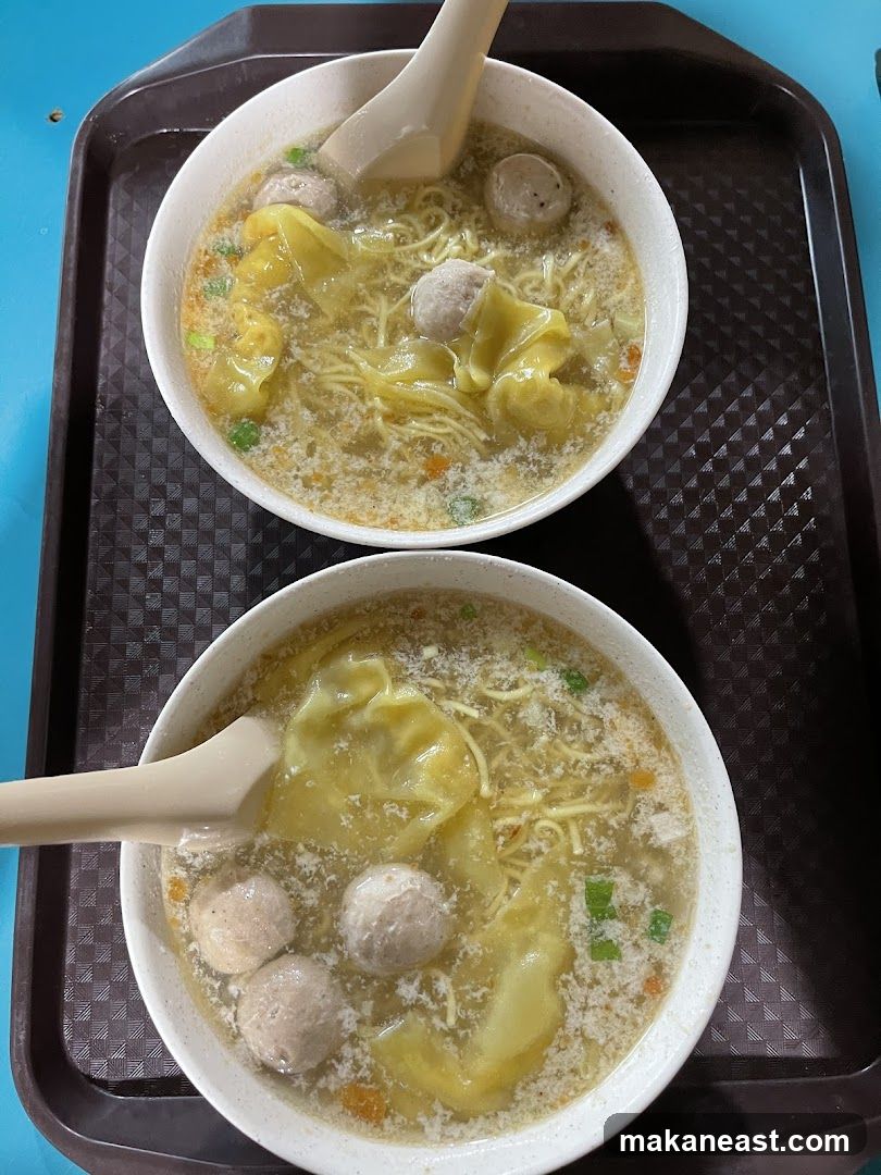 Wonton Noodle Soup
